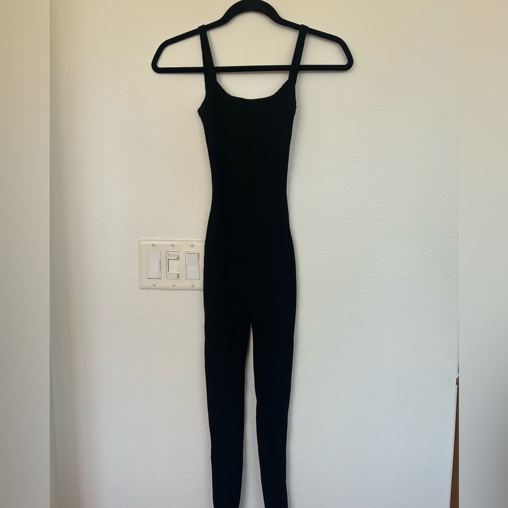 Stpl, Jumpsuit - Size Small; black, tight